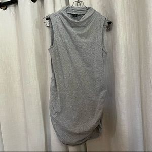 A Pea in the Pod Boatneck Maternity Tank Top - Light Heather Gray